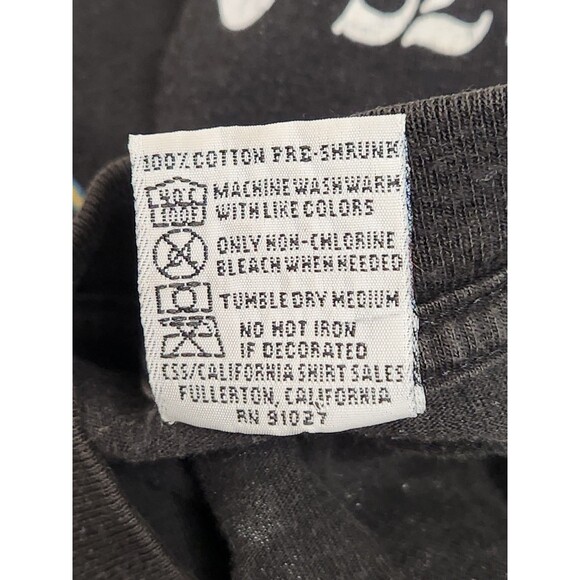 Vintage 1996 Metallica 15 Years San Francisco Long Sleeve Flames Concert Shirt - Picture 4 of 4